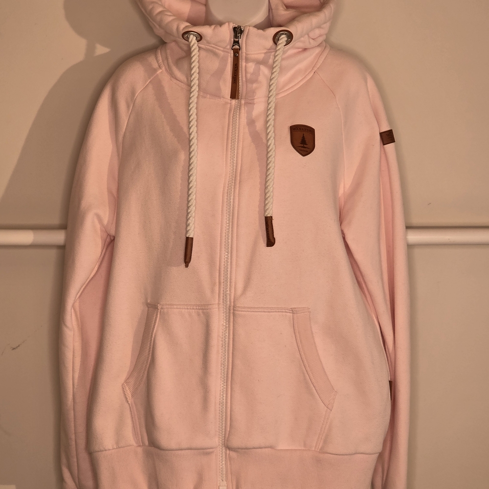 Wanakome Light Pink Sweatshirt with Brown Patch - Picture 5 of 5